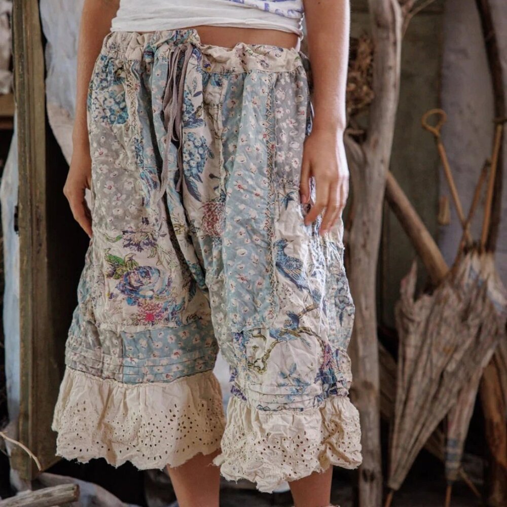 Magnolia Pearl Patchwork Floral Duchess Bloomers - Brand New with Tags